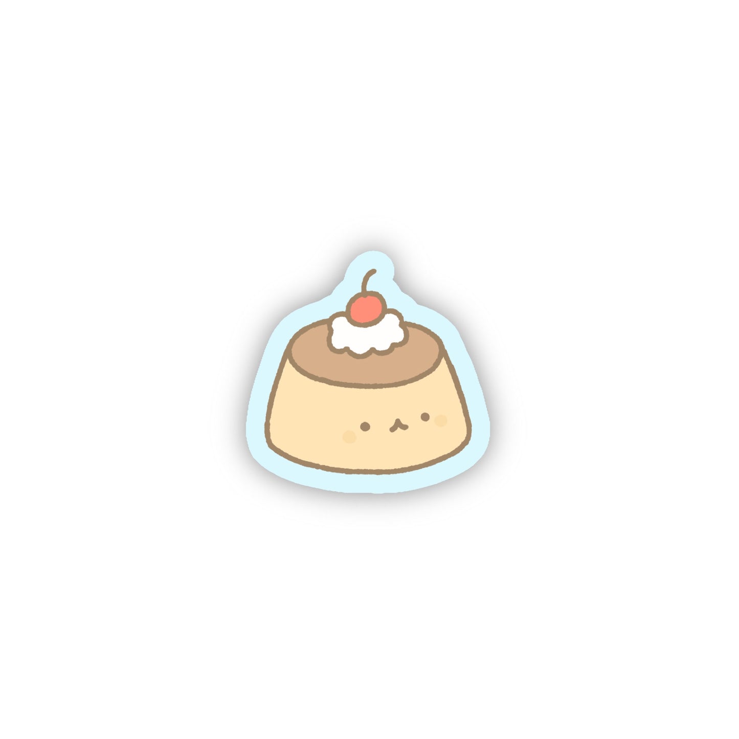 Pudding Boy Glitter Sticker