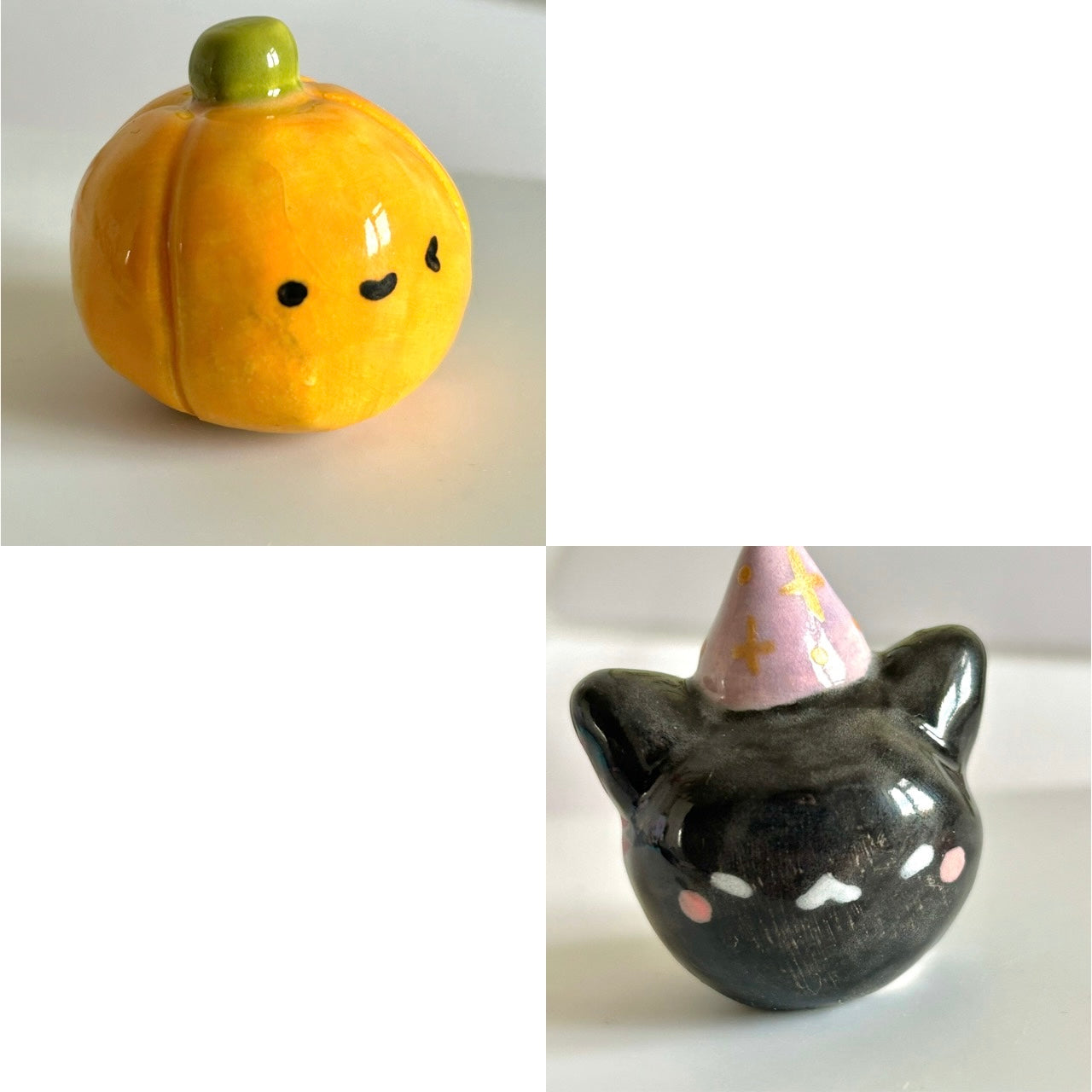 B-Grade Spooky Ceramic Figures