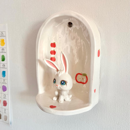 Apple Ceramic Shelf - B-Grade