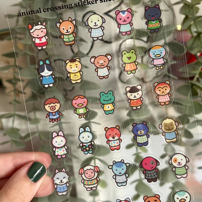 Animal Crossing Villager Sticker Sheet #2