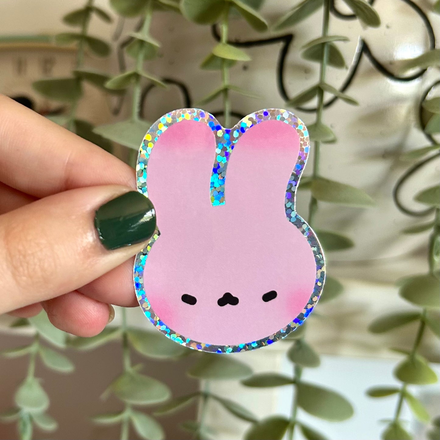 Pink Bunny Sticker