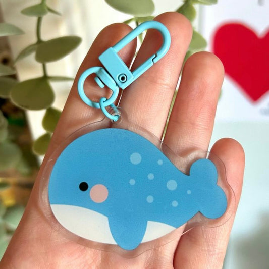 Whale Keychain