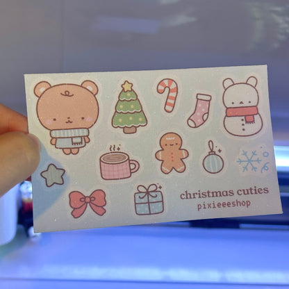 Christmas Cuties Sticker Sheet