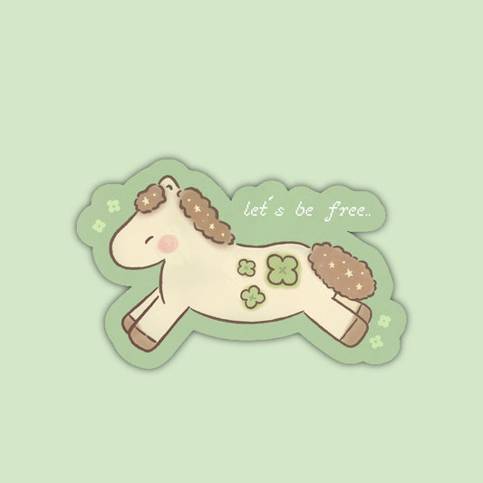 Lucky Horse 2026 Sticker