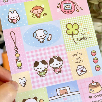Cute Life Sticker Sheet