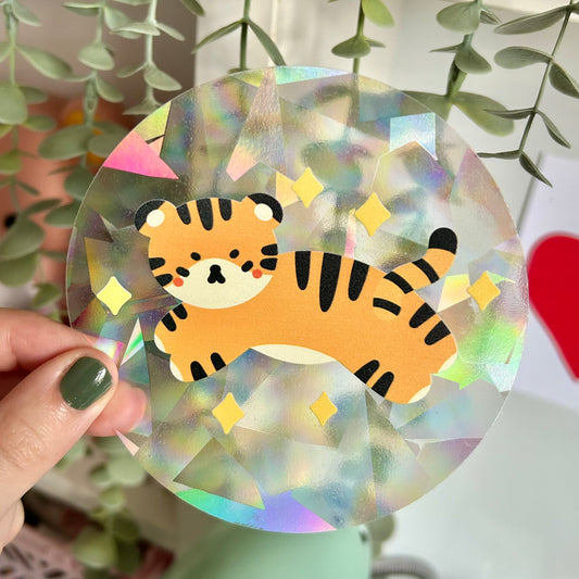 Tiger Suncatcher Window Sticker