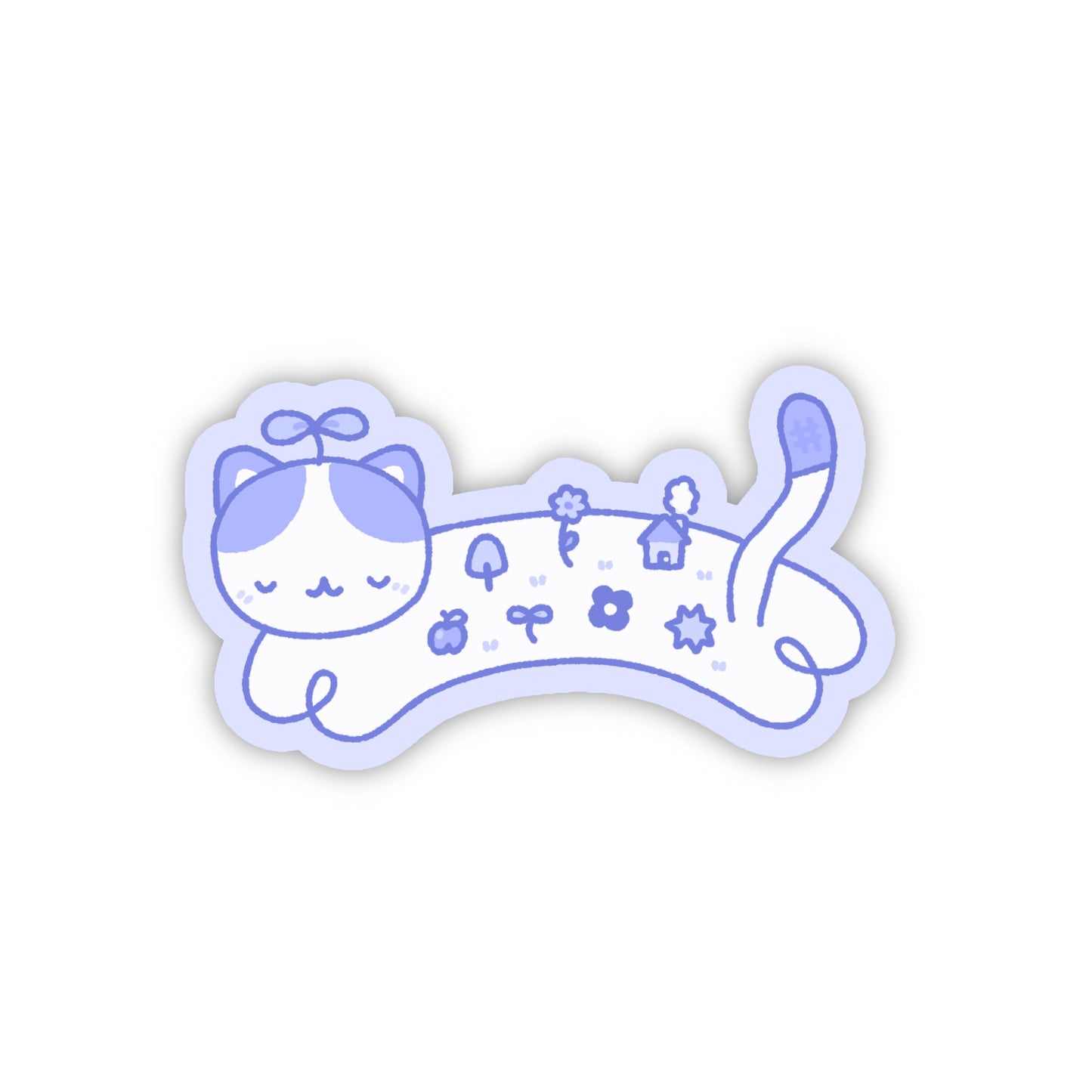 Long Cat Sticker