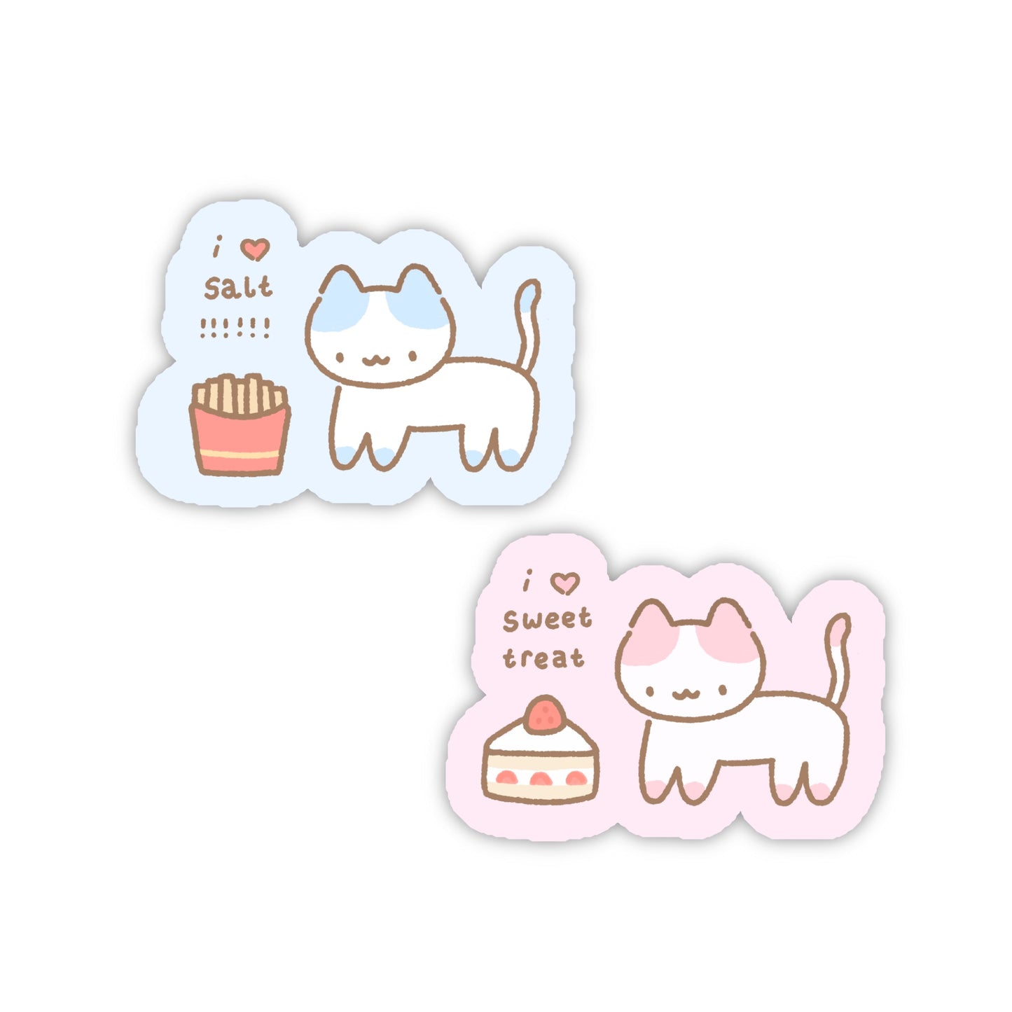 I Love Sweet Treat / Salt Sticker