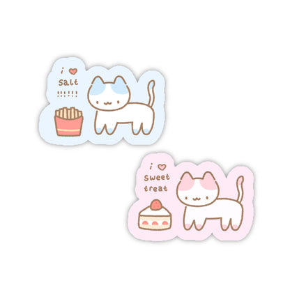 I Love Sweet Treat / Salt Sticker