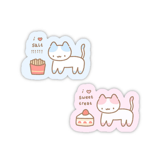 I Love Sweet Treat / Salt Sticker
