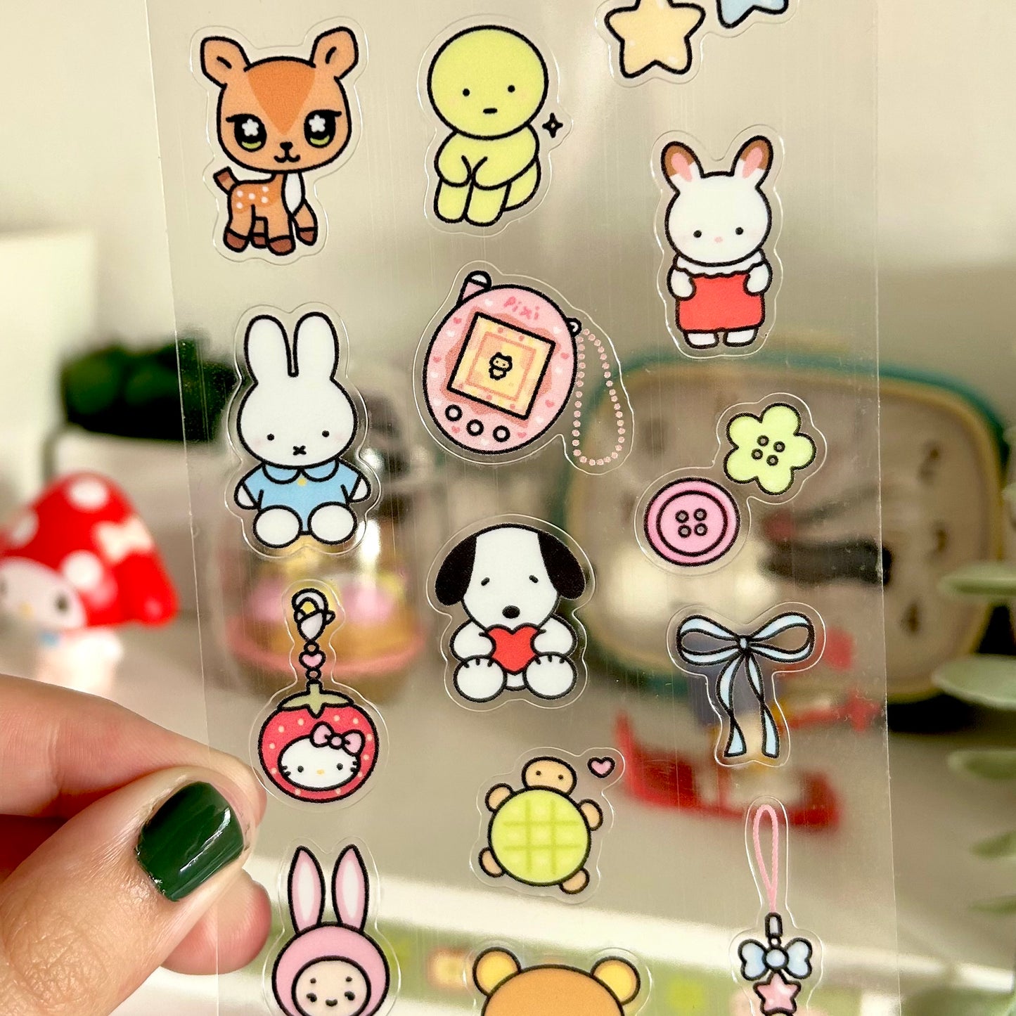 I Love Trinkets Sticker Sheet