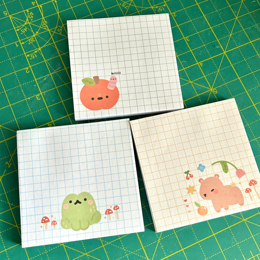 Memo Pad- 3 Designs