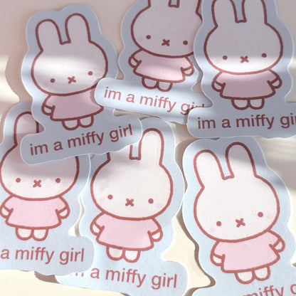 Miffy Girl Sticker