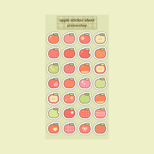 Apples Sticker Sheet