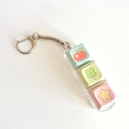 Whimsical Keyboard Clicker Keychain