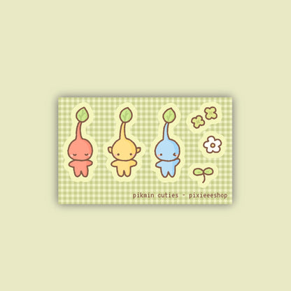 Pikmin Mini Sticker Sheet