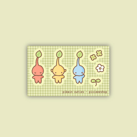 Pikmin Mini Sticker Sheet