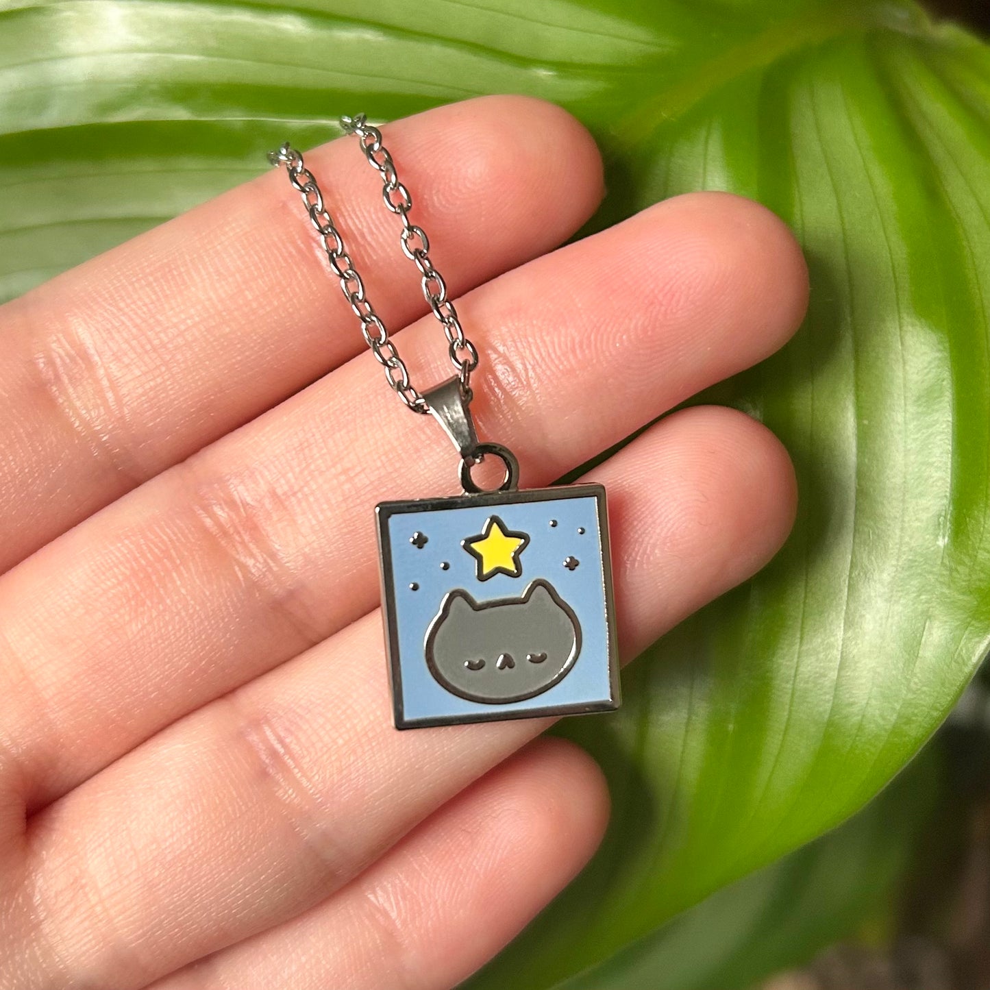 Kitty Wish Pendant- Gold or Silver