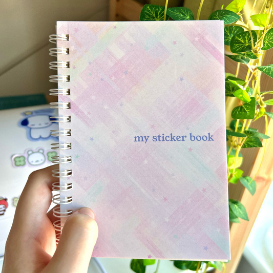 Pastel Star Sticker Collection Book A6