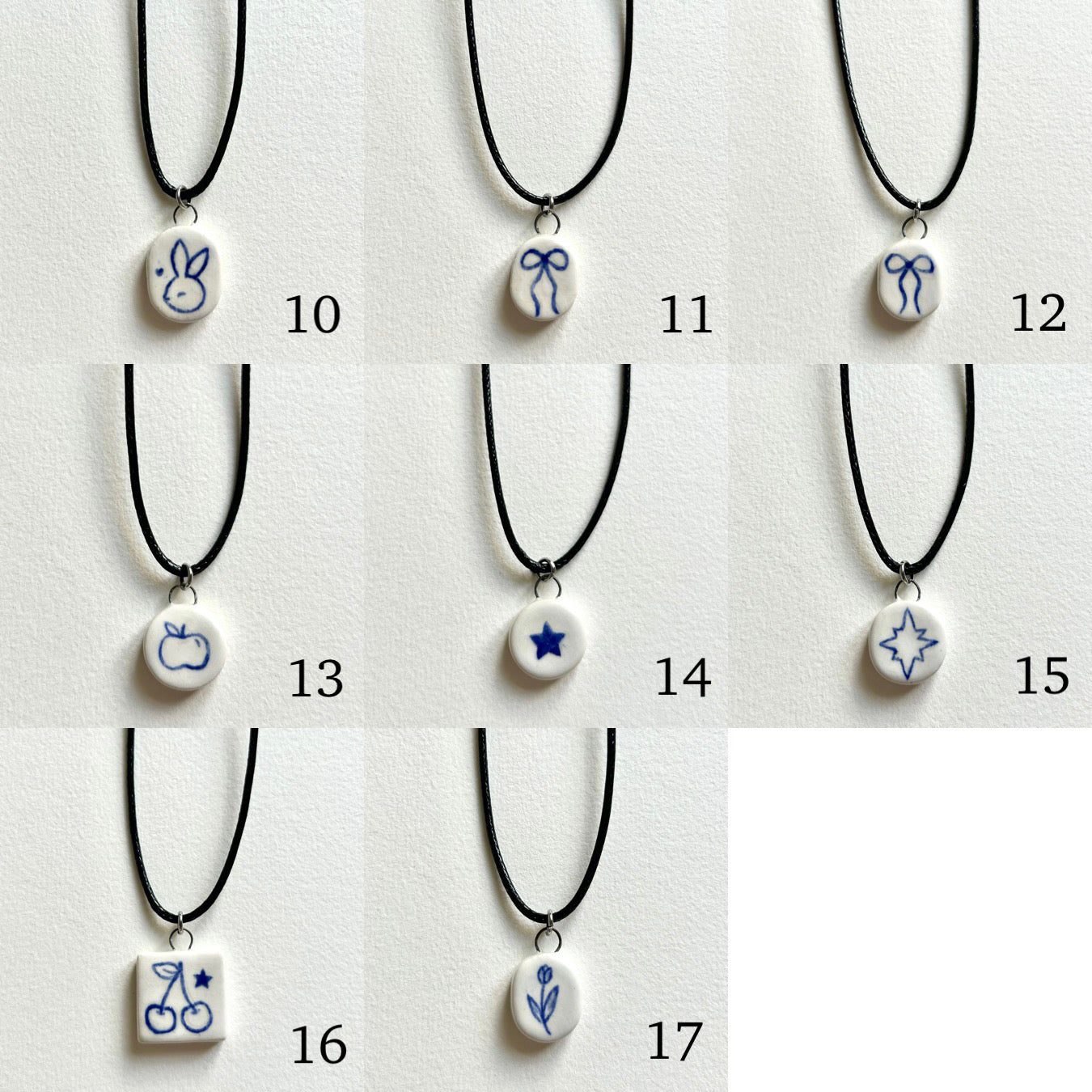 Ceramic Necklaces ✧･ﾟ: *