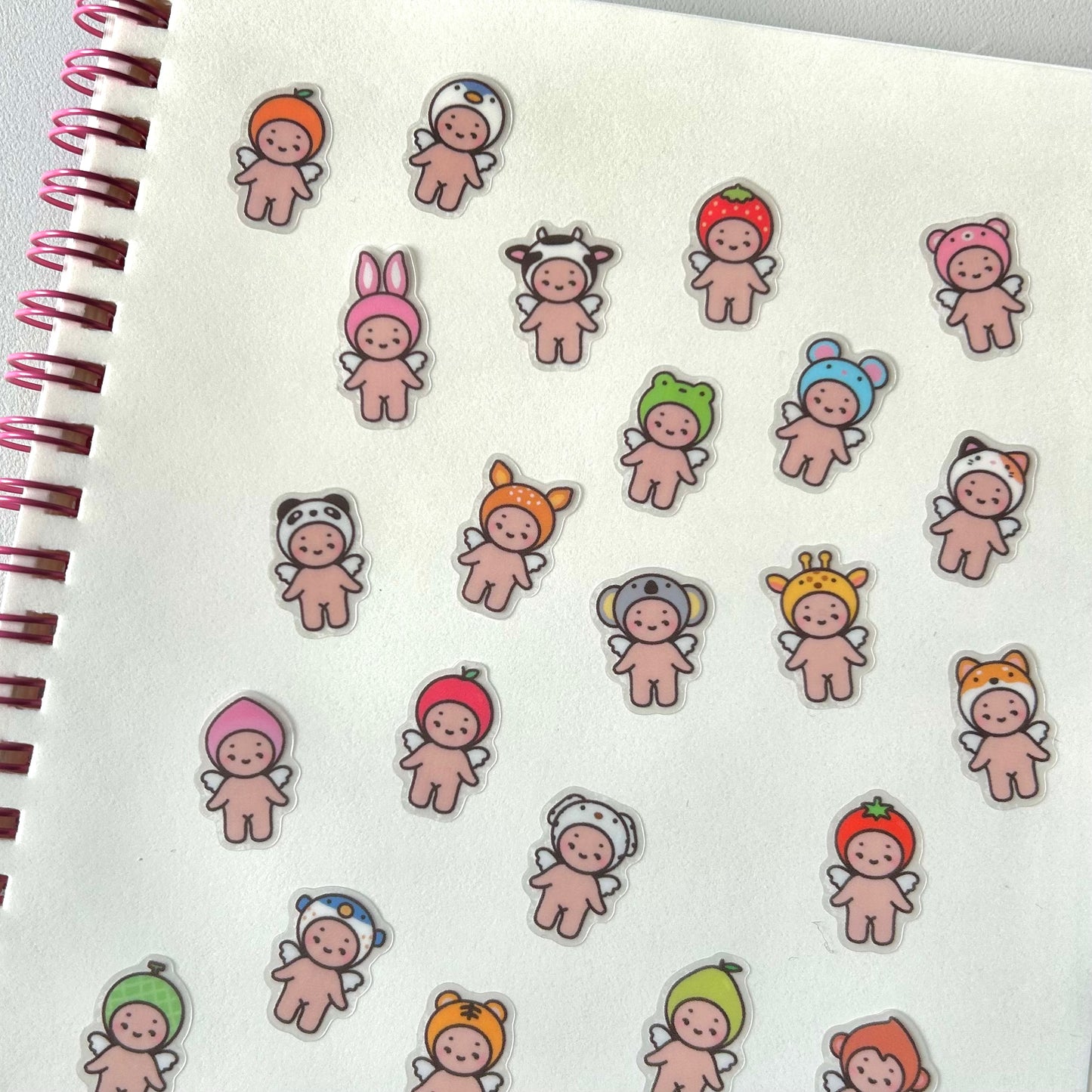 Baby Angels Matte Sticker Sheet