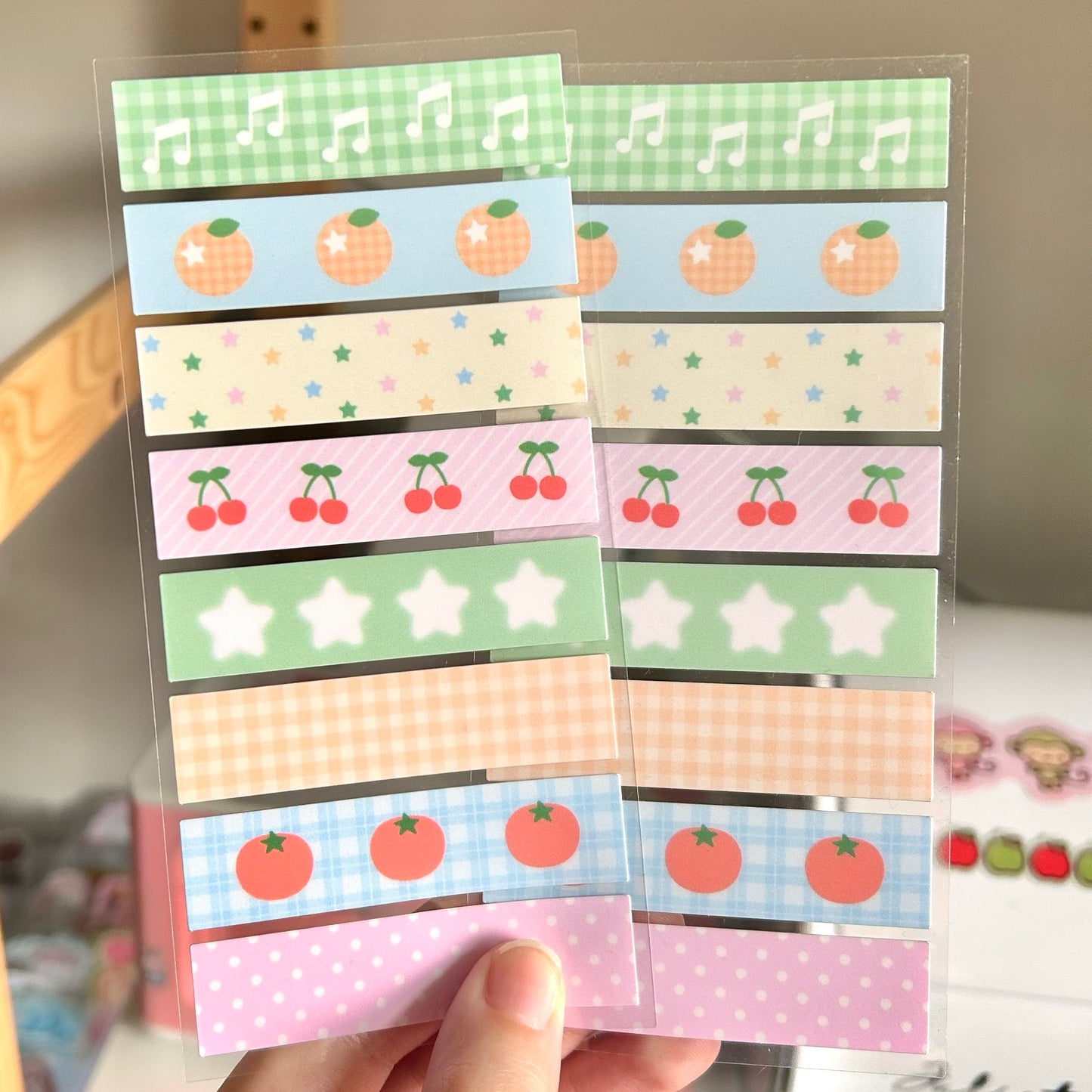 Washi Tape Stickers - Juicy