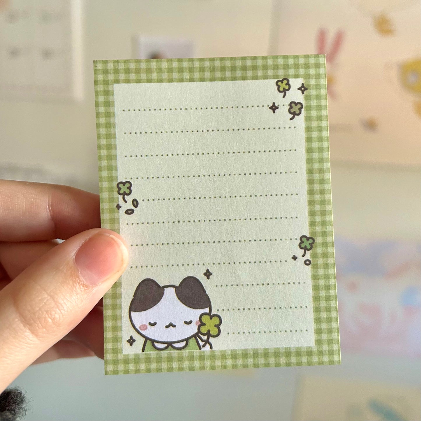 Lucky Cat Memo Pad