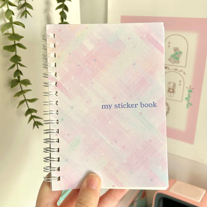 Pastel Star Sticker Collection Book A6
