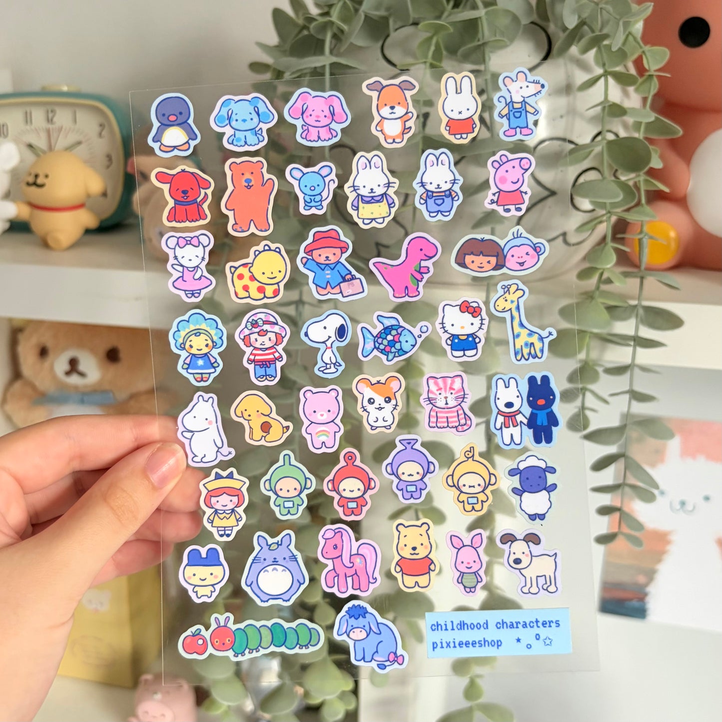 Childhood Nostalgia Sticker Sheet