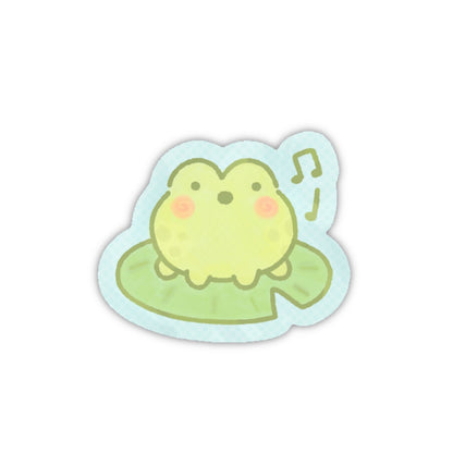 Frog Glitter Sticker