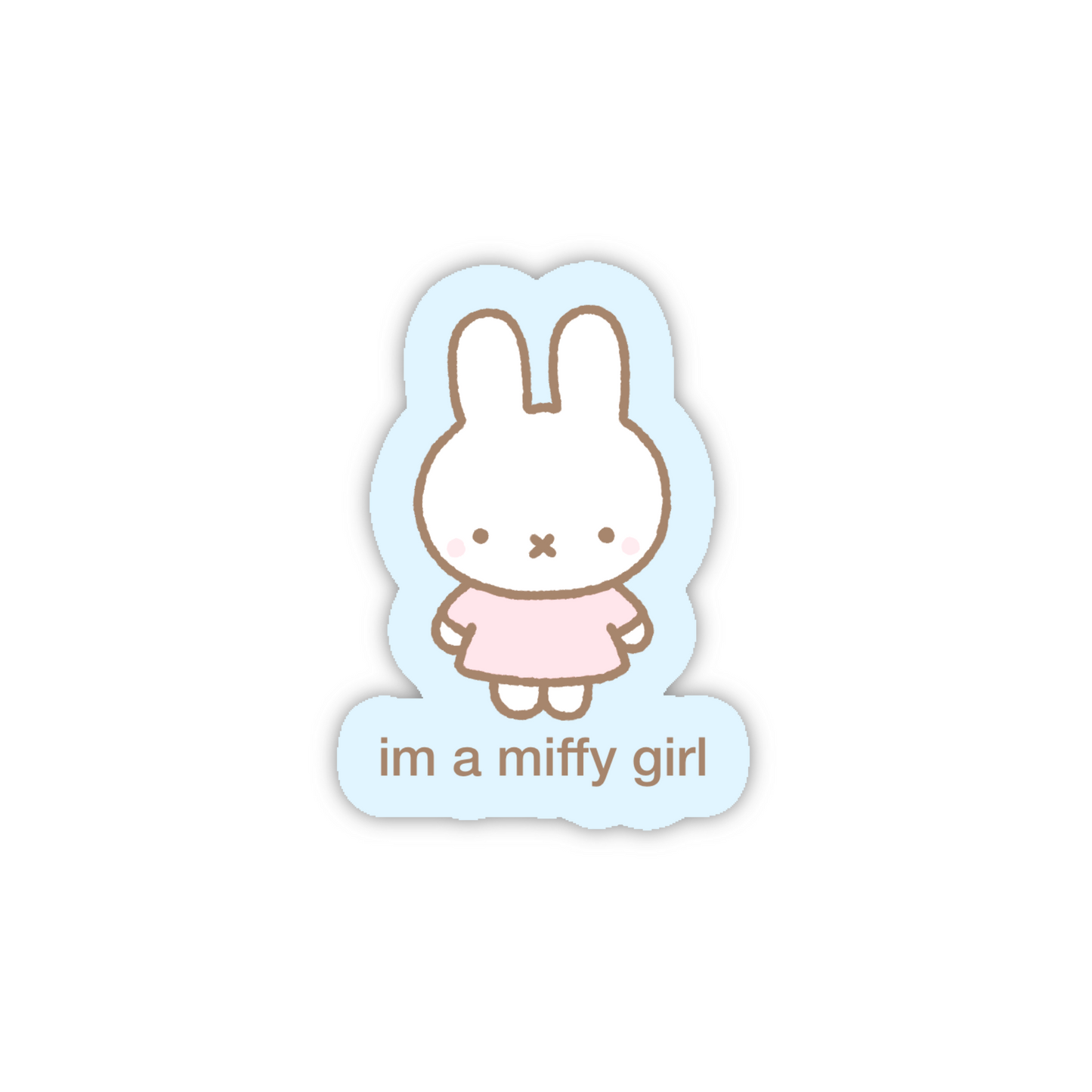 Miffy Girl Sticker
