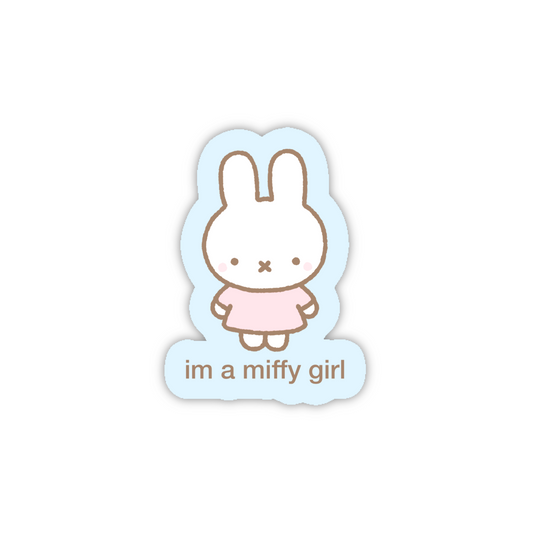 Miffy Girl Sticker