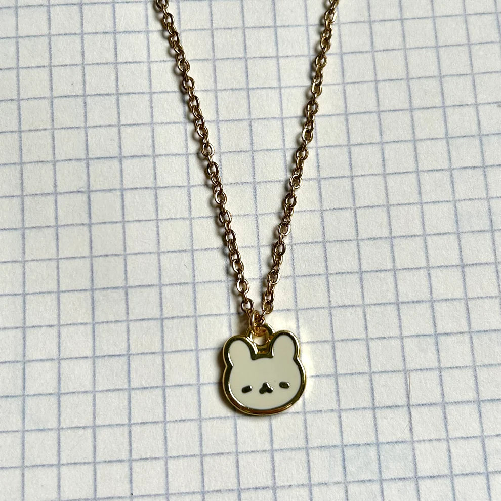Bunny Necklace, Silver or Gold ✧･ﾟ: *