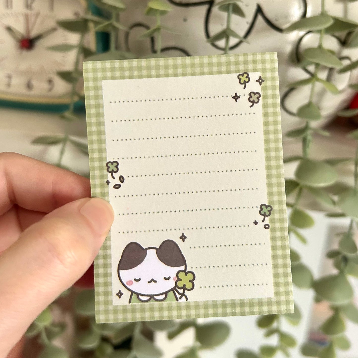 Lucky Cat Memo Pad