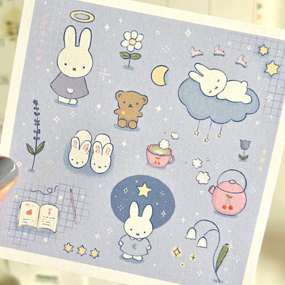 ‘Sleepy Miffy’ Art Print