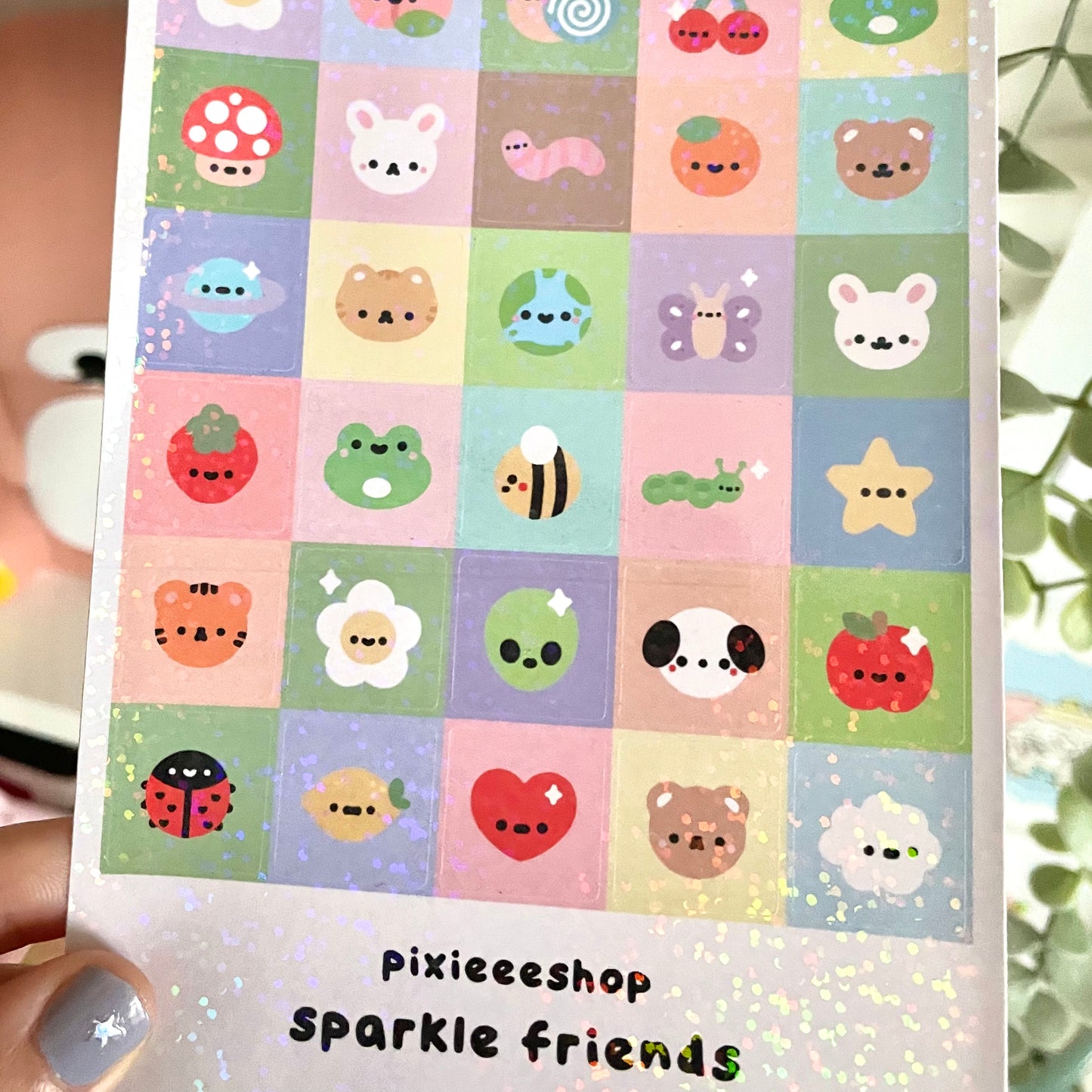 Sparkle Friends Sticker Sheet