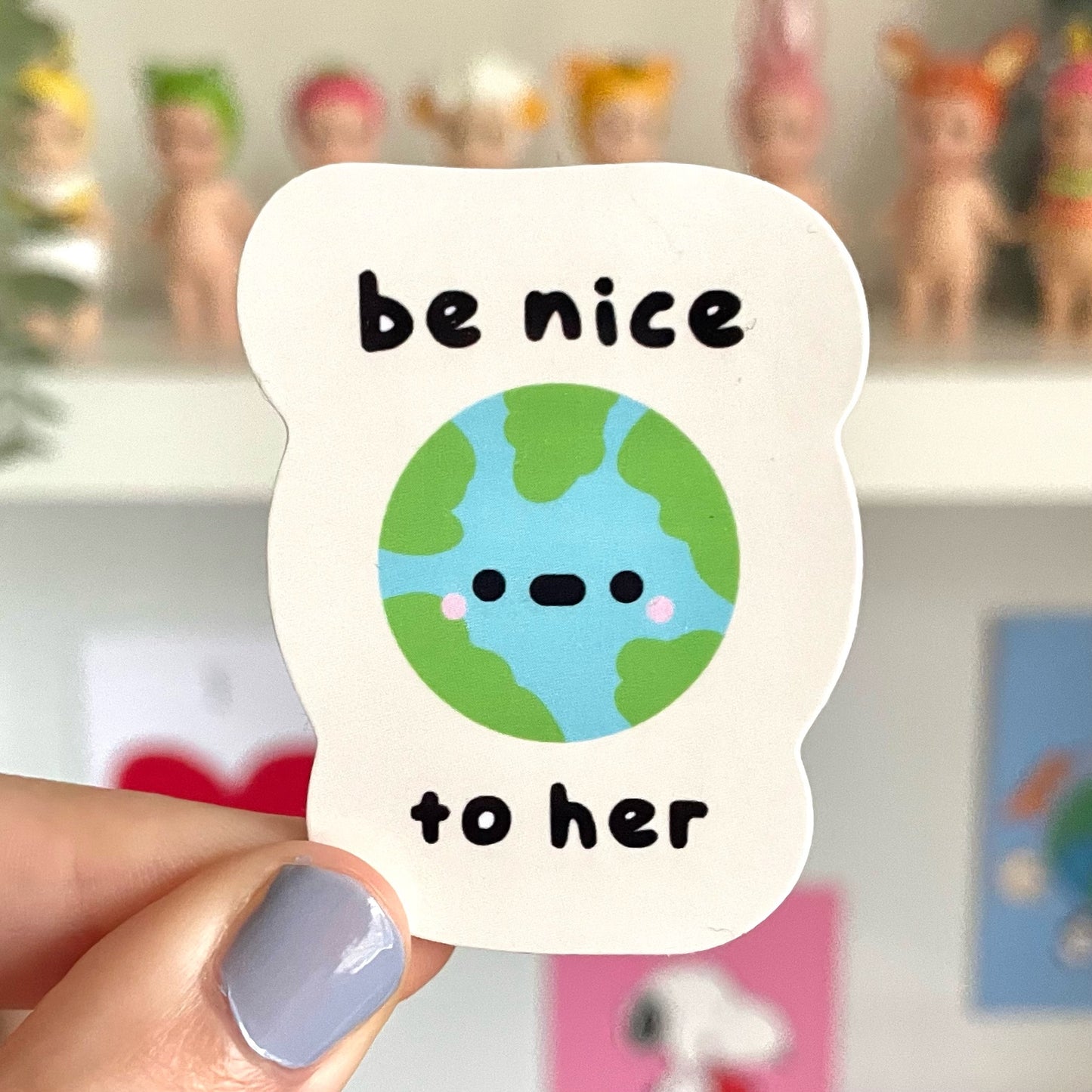 ‘Be Nice to Earth’ Sticker